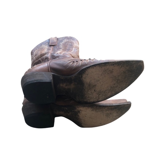 IDYLLWIND trouble brown western boot - snip toe - Picture 3 of 4